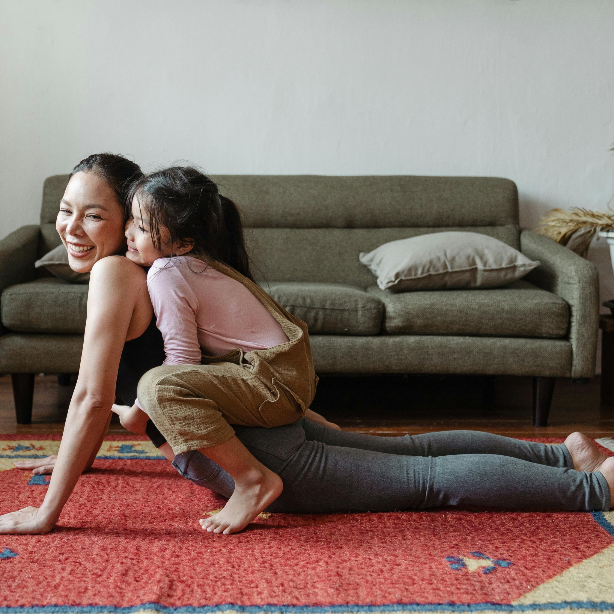 Barn har også godt av yoga!